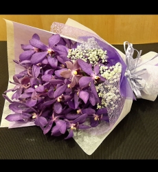 Mokara-Orchid--Purple-Bouquet-(20-stalks)-(60)