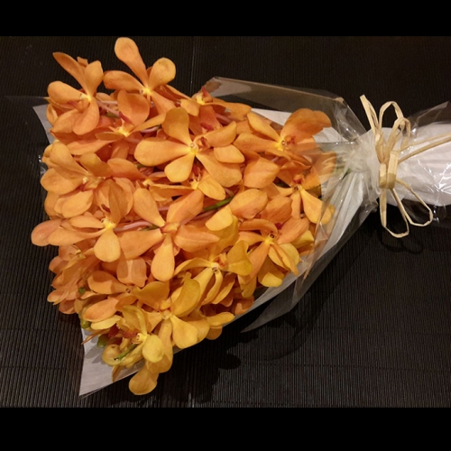 Mokara-Orchid--Yellow-Bouquet-(20-stalks)-(60)